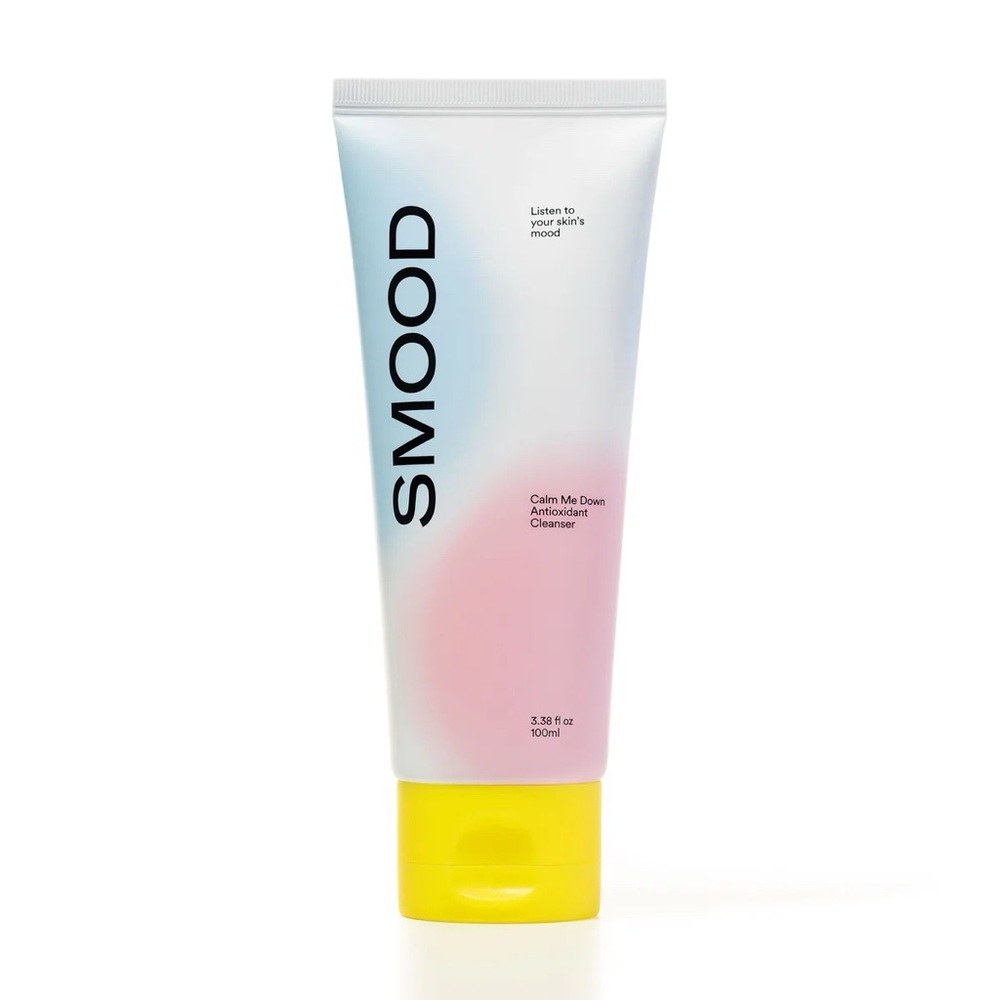 NEW SMOOD BEAUTY Calm Me Down Antioxidant Cleanser 3.38oz/100ml